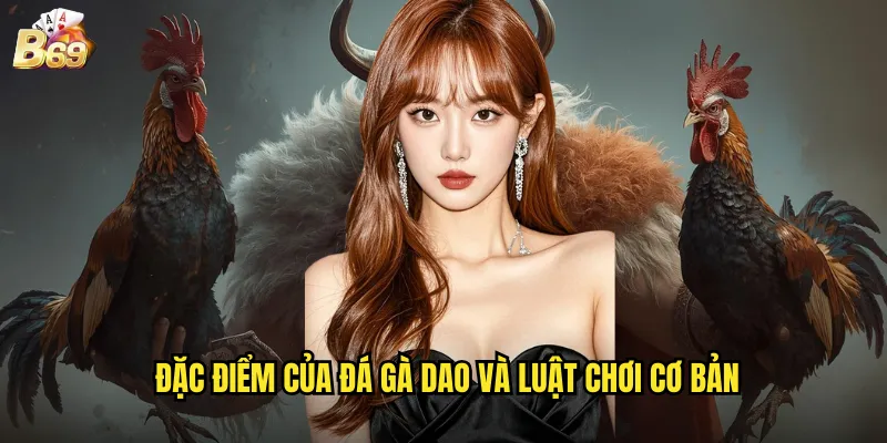 Đá Gà Dao Trực Tiếp B69 - Cảm Giác Mạnh Từ Những Trận Đấu Kịch Tính 2 Đặc điểm của đá gà dao và luật chơi cơ bản