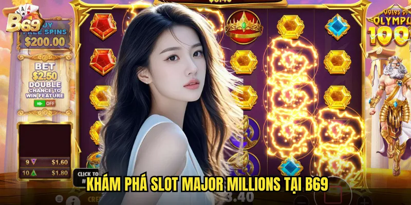 B69 Major Millions - Game Slot Jackpot Tiến Bộ Hấp Dẫn Nhất 2 Khám phá slot Major Millions tại B69