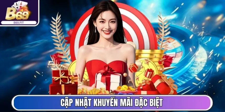 B69 - Cổng Game Đổi Thưởng Uy Tín, Minh Bạch Và Hấp Dẫn 16 Cập nhật khuyến mãi đặc biệt được B69 chia sẻ